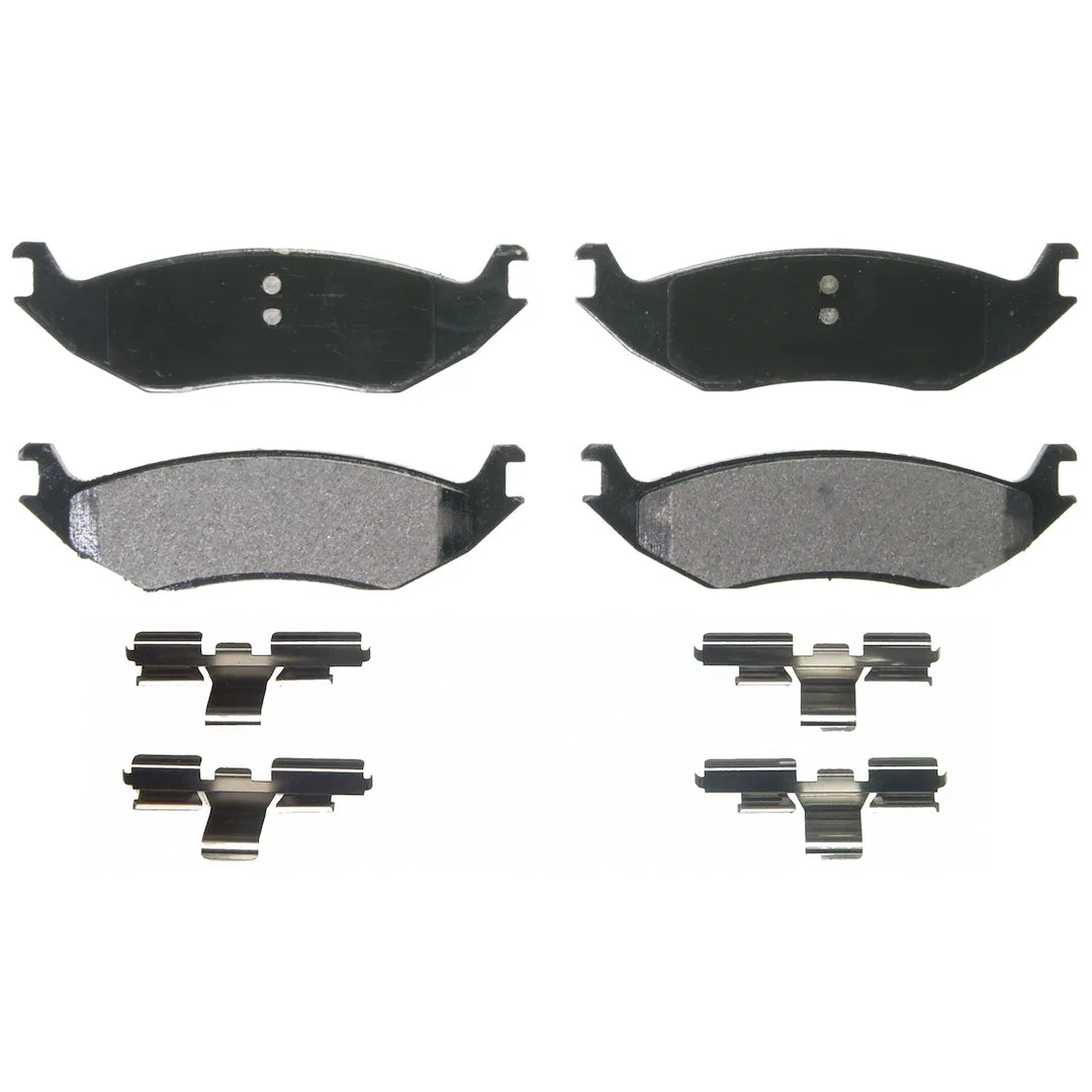 ZX967 – WAGNER BRAKE Brake Pad, OE Replacement Semi-Metallic With Installation Kit